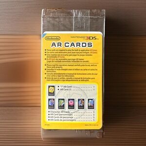 AR Cards Games Nintendo 3DS NEW Plastic Sealed Card
